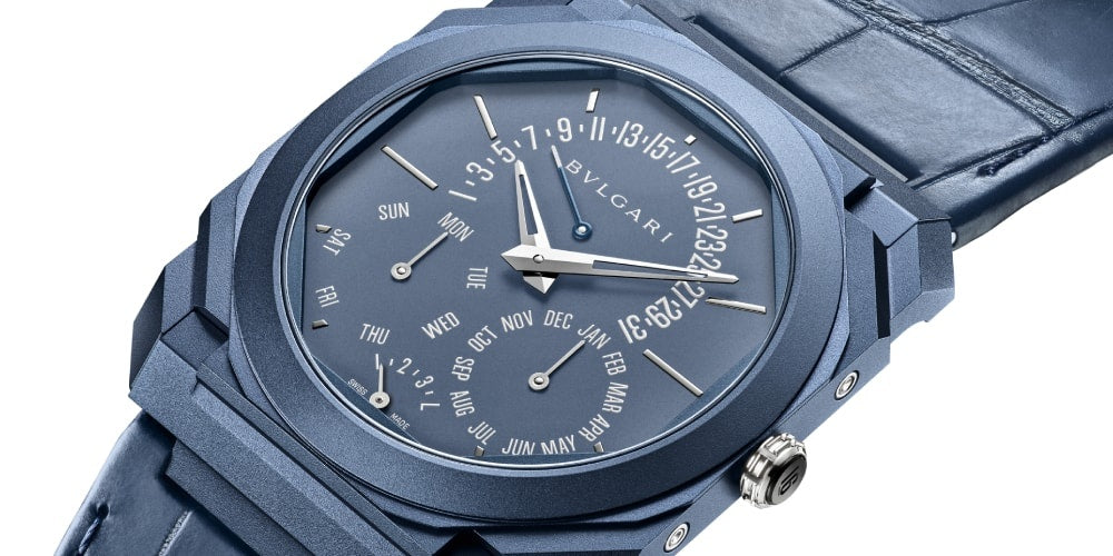 Bvlgari Prezentuje Nową Wersję Zegarka Octo Finissimo Perpetual Calendar w Eleganckim Niebieskim Wydaniu