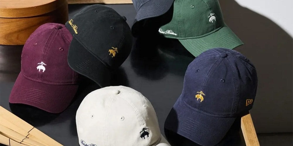 Nowa Kolekcja Czapek Brooks Brothers i New Era: Unstructured 9FORTY