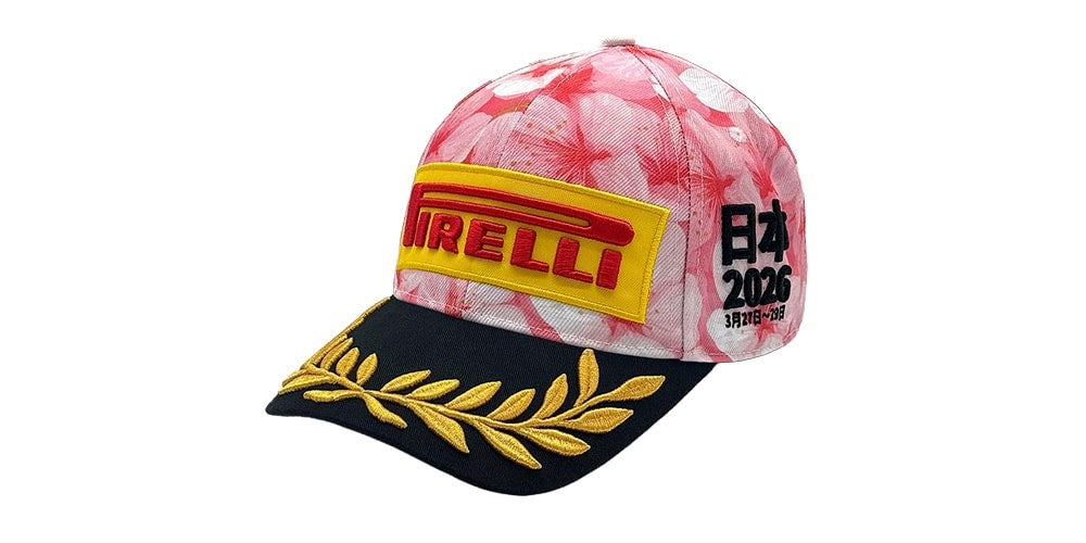 Nowość od Pirelli: Oficjalna Czapka Podium na Grand Prix Japonii 2026 z Unikalnym Wzorem Sakura