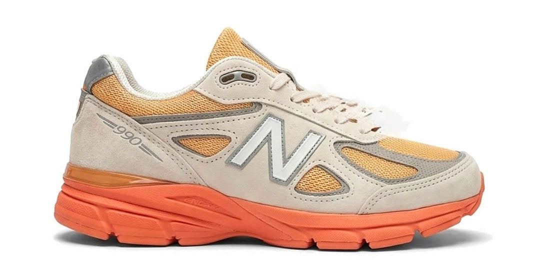 New Balance 990v4 "Moonbeam/Tangerine Heat/Dried Orange" – Nowość w Świecie Sneakersów