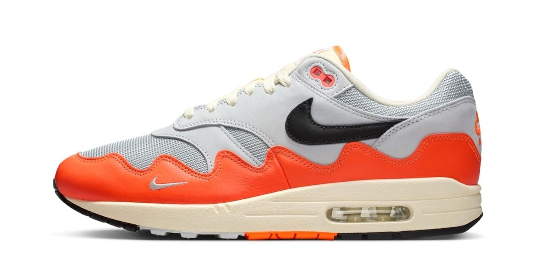 Patta x Nike Air Max 1 Waves "Hyper Crimson" - Nowości w Świecie Streetwearu