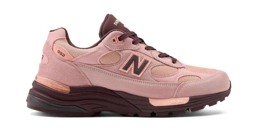 Nowe Sneakersy New Balance 992 w Kolorze "Pink Chalk" - Czas na Modowe Odświeżenie!