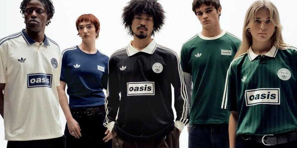Oasis i adidas Originals prezentują nową kolekcję SS26 – Retro w najlepszym wydaniu
