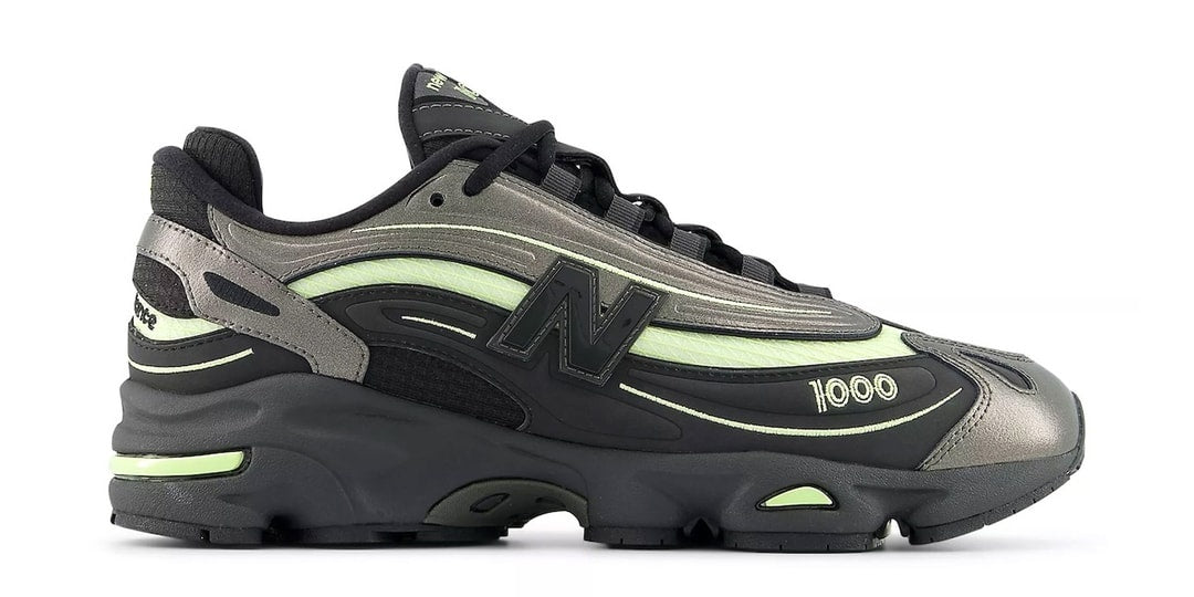 New Balance 1000 "Black Metallic/Dry Lime" – Powrót Y2K w Stylu Retro