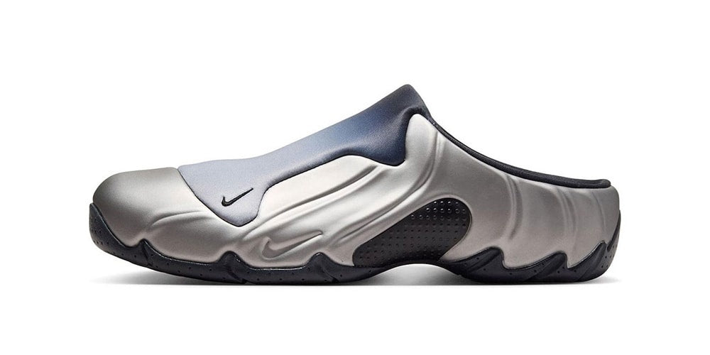 Nowy Model Nike Clogposite w "Metallic Dark Grey" - Powrót Retro-Futurystycznego Stylu