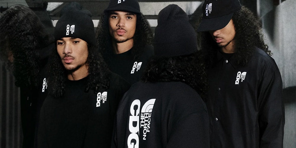 Nowa Kolekcja CDG x The North Face: Minimalizm w Najlepszym Wydaniu