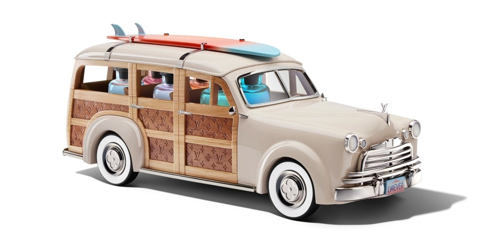 Louis Vuitton i Alex Israel: Limitowana Kolekcja Woody Wagon Colognes