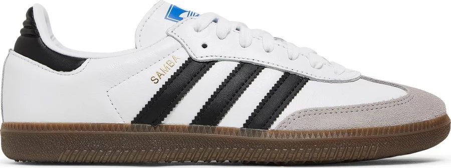Adidas Samba OG Cloud White Core Black z boku
