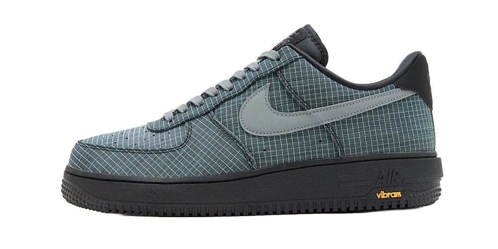 Nowy Vibram x Nike Air Force 1 Low “Bomber Grey” – Styl i Funkcjonalność w Jednym