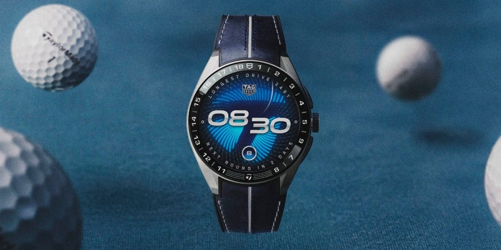 TAG Heuer i TaylorMade Łączą Siły: Nowy Zegarek Connected Calibre E5