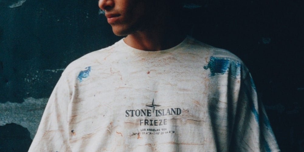 Stone Island i Jamal Cyrus: Nowa Kolekcja T-Shirtów na Frieze LA 2026
