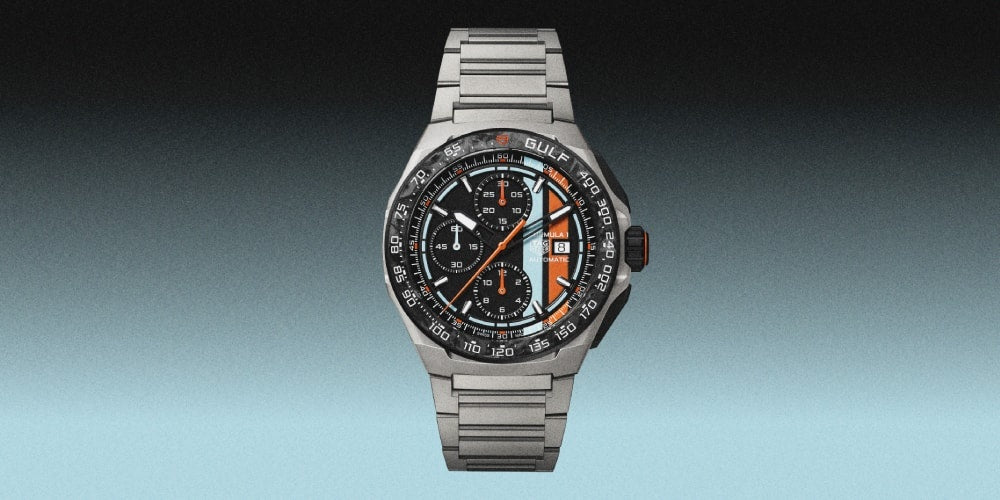 TAG Heuer i Gulf łączą siły w nowym chronografie Formula 1