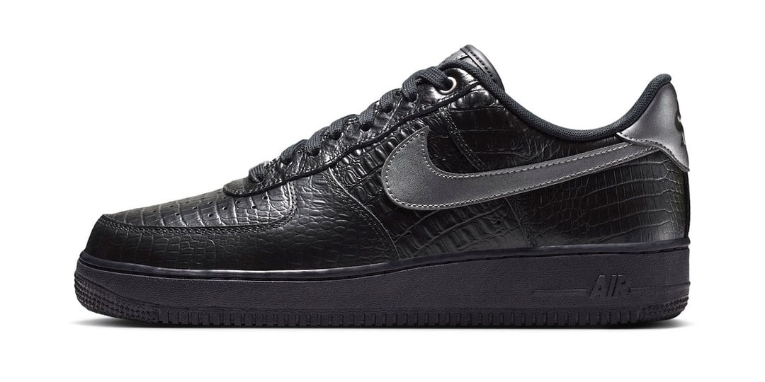 Nowa Kolekcja Nike: Air Force 1 Low "Triple Black Croc" – Połączenie Luksusu i Klasyki