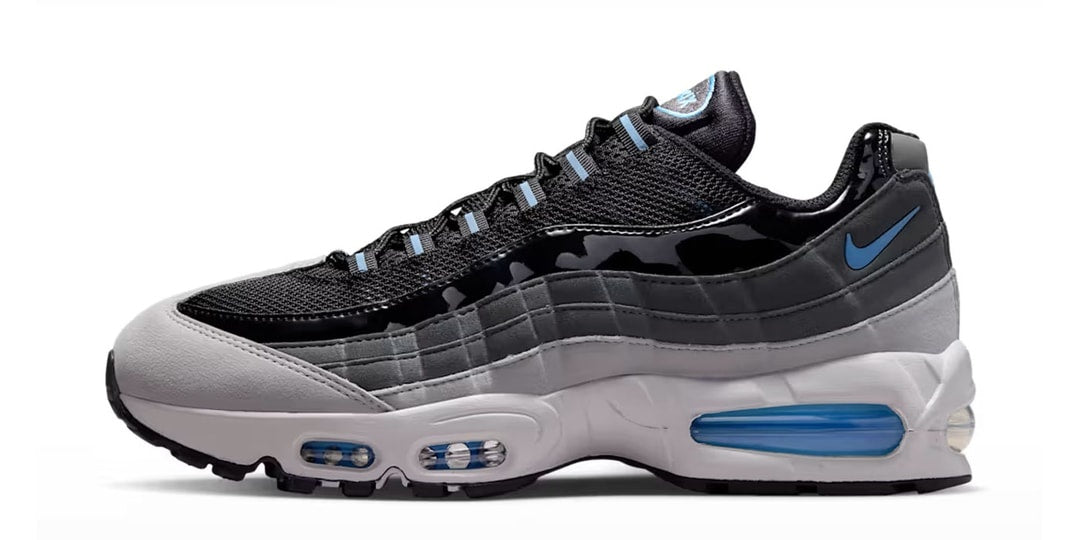Nowy Model Nike Air Max 95 "Black/Grey Fog" z Akcentami Futbolowymi