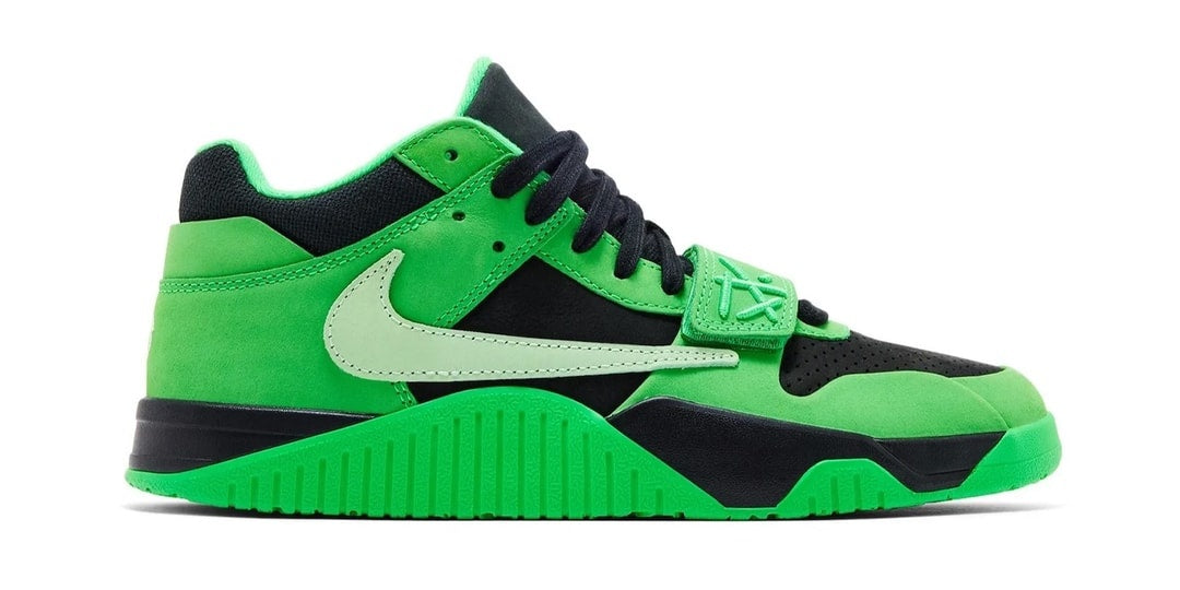 Nowy Sneaker od Travisa Scotta i Jordan Brand: Jumpman Jack w Kolorze "Green Spark"