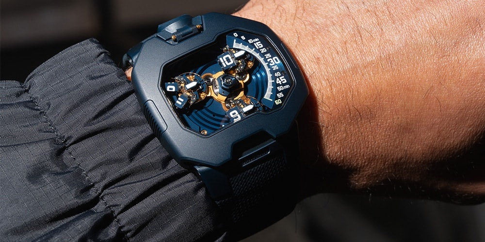 URWERK Pożegna się z Modelem UR-120 Edycją "Blue Planet"