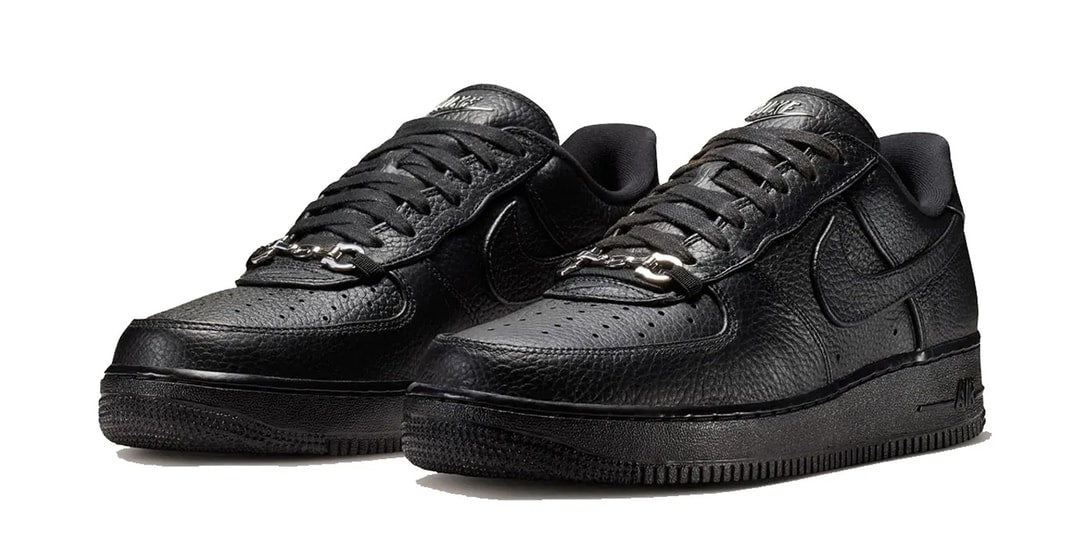 Nike Air Force 1 Low "Black Leather" – Nowość na granicy streetwearu i elegancji