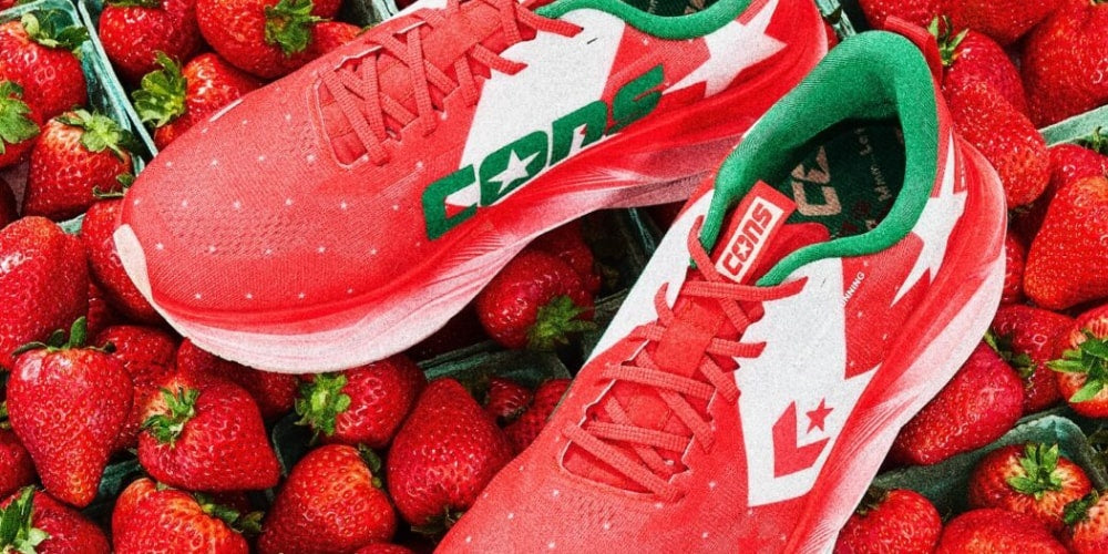 Converse Japan wprowadza limitowaną edycję sneakersów "Strawberry" CONS RUNBOUNCE / 3itsuka