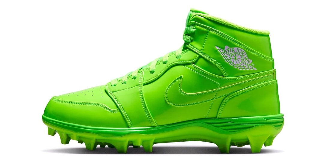Air Jordan 1 Mid TD Cleat w Kolorze "Electric Green" – Nowość na Polskim Rynku