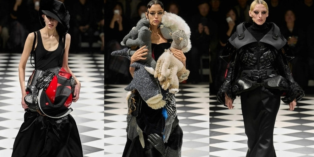 Junya Watanabe FW26: Sztuka Assemblage Couture na Runwayu