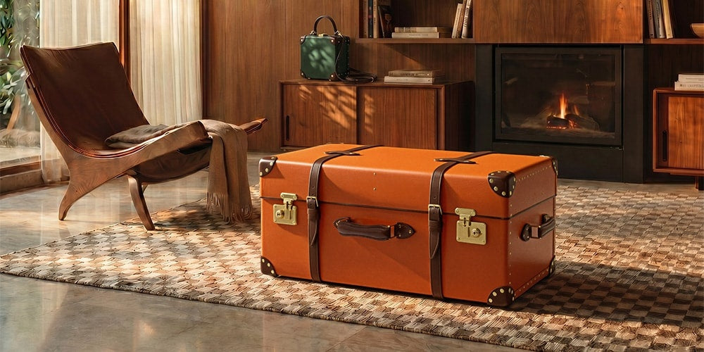 Nowa Kolekcja Globe-Trotter: Steamer Home Trunk – Połączenie Tradycji z Nowoczesnością