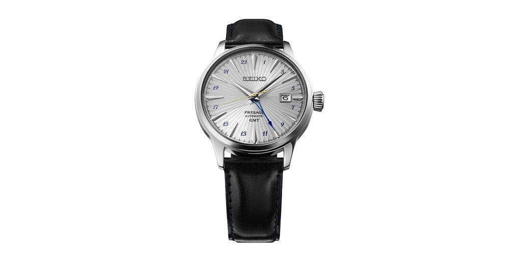 Seiko Prezentuje Nowy Zegarek Presage „Silver Bullet” GMT – Inspiracja z Tokio