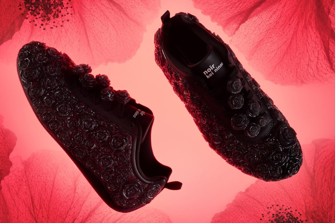 Noir Kei Ninomiya Przedstawia Kwiatową Kolekcję Sneakersów w Kooperacji z PUMA