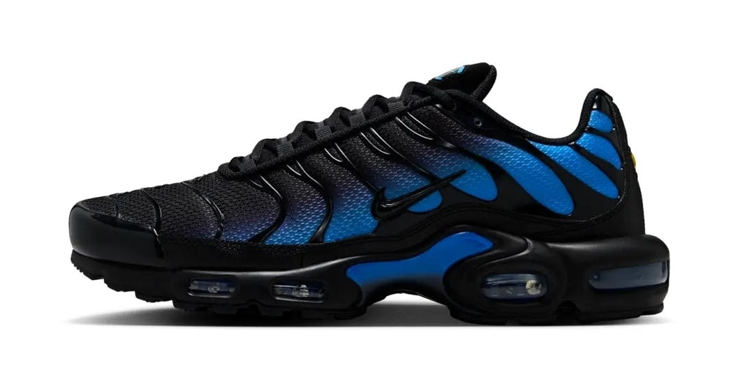 Nowy Wydanie Nike Air Max Plus w Kolorystyce "Black/Blue Crystal"