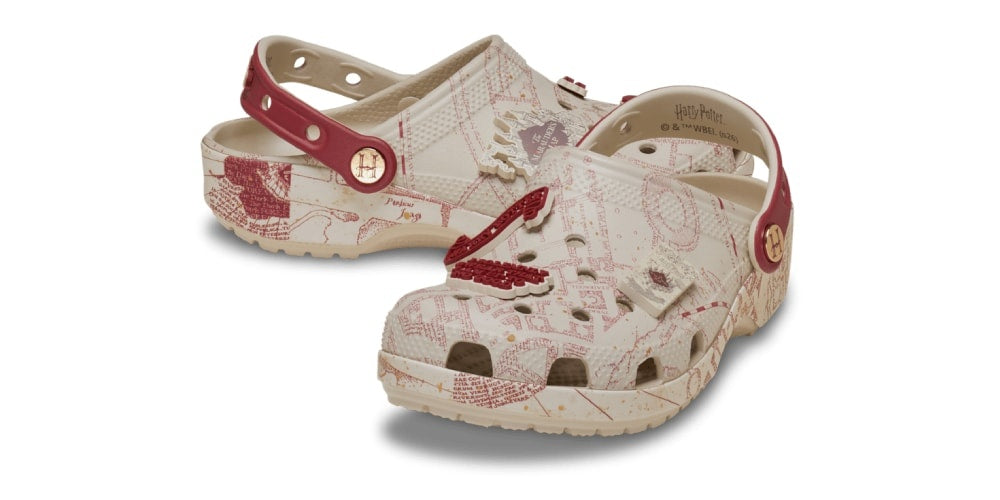 Harry Potter x Crocs Classic Clog "Marauder's Map" – Nowość w Świecie Streetwearu