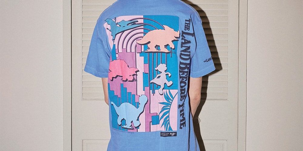 Nowa Kolekcja Buffer: T-Shirty z Motywem „The Land Before Time”