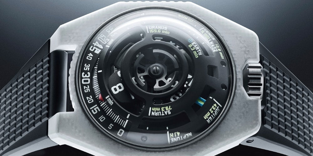 URWERK prezentuje zegarek UR-100V "LightSpeed" Ceramic: Nowa era w horologii