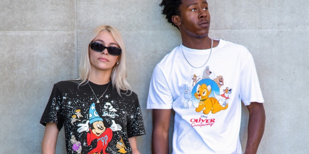 Disney i Bobby Kim Prezentują Nostalgiczną Kolekcję Grafik T-Shirtów