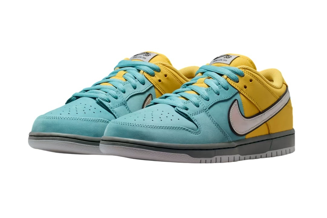 Nowe Sneakersy Nike SB Dunk Low "Muni Fast Pass" - Kolorystyka i Styl, Które Przyciągają Wzrok