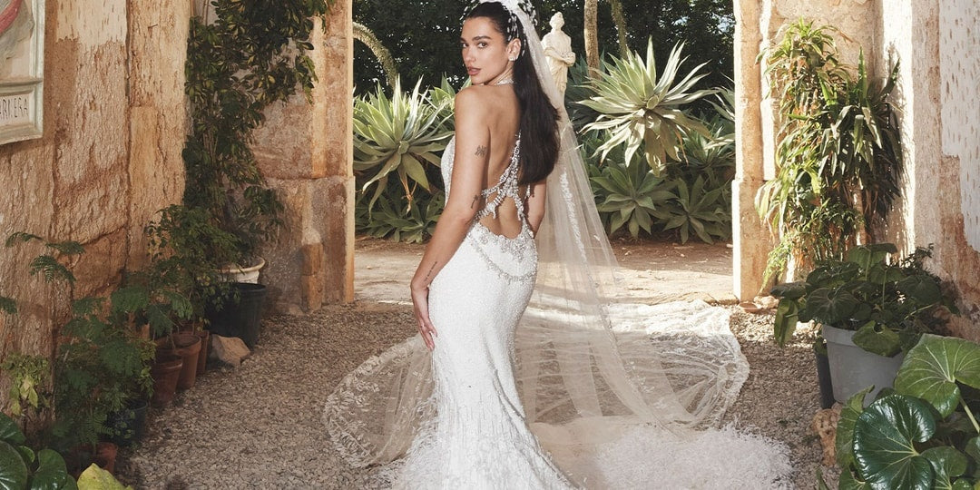 Zbliżenie na Pierwszą Suknię Ślubną Haute Couture od Matthieu Blazy dla Dua Lipa