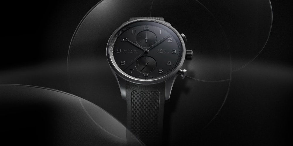 IWC Portugieser Chronograph Ceratanium®: Nowa Ikona w Ciemnym Stylu