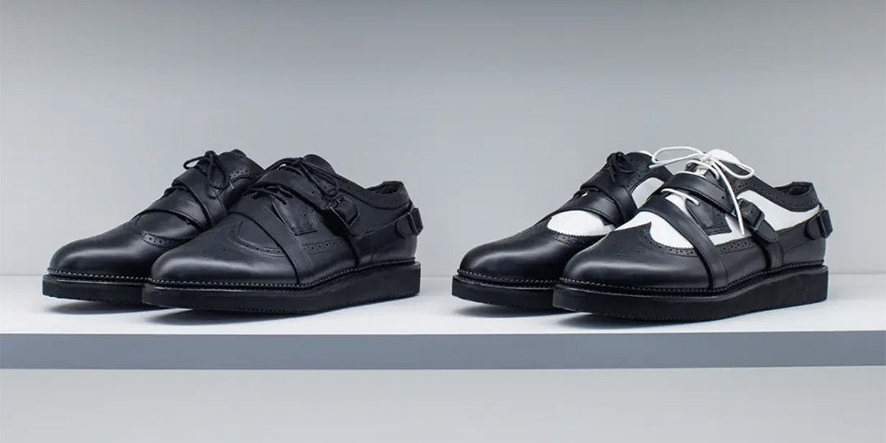 Nowa Współpraca Engineered Garments i Suicoke: Strap Wingtip Shoes