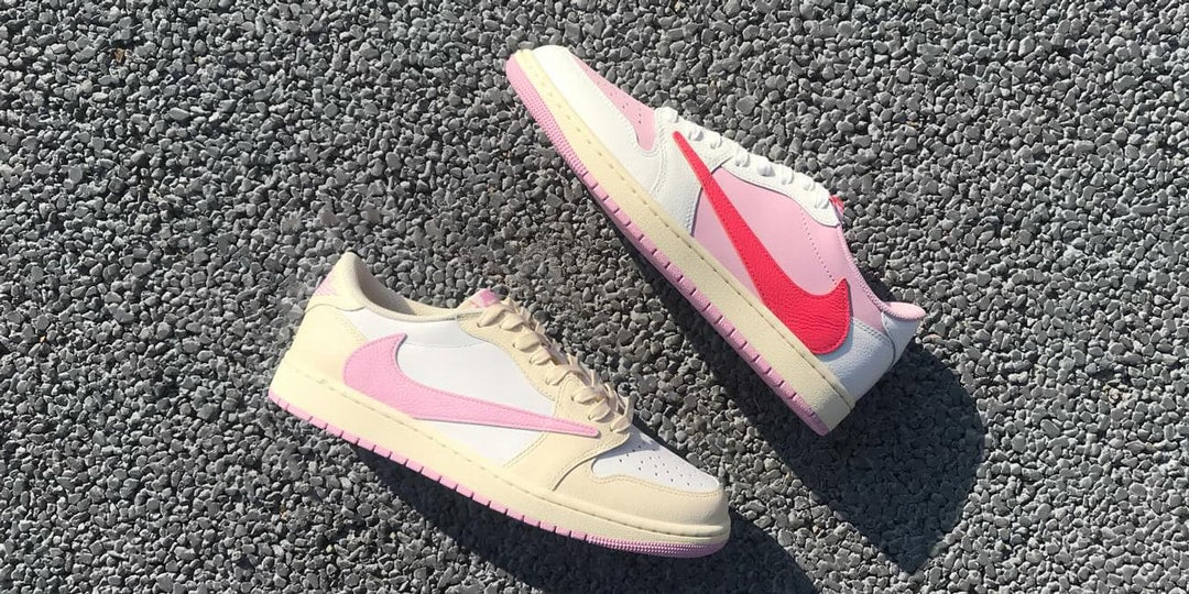 🔥 Pierwszy Rzut Oka na Travis Scott x Air Jordan 1 Low OG "Pink Pack" – Must-Have dla Fanów Sneakersów!
