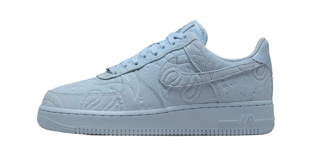 Powrót Paisley w Nike Air Force 1 w Kolorze “Hydrogen Blue” – Co Musisz Wiedzieć!