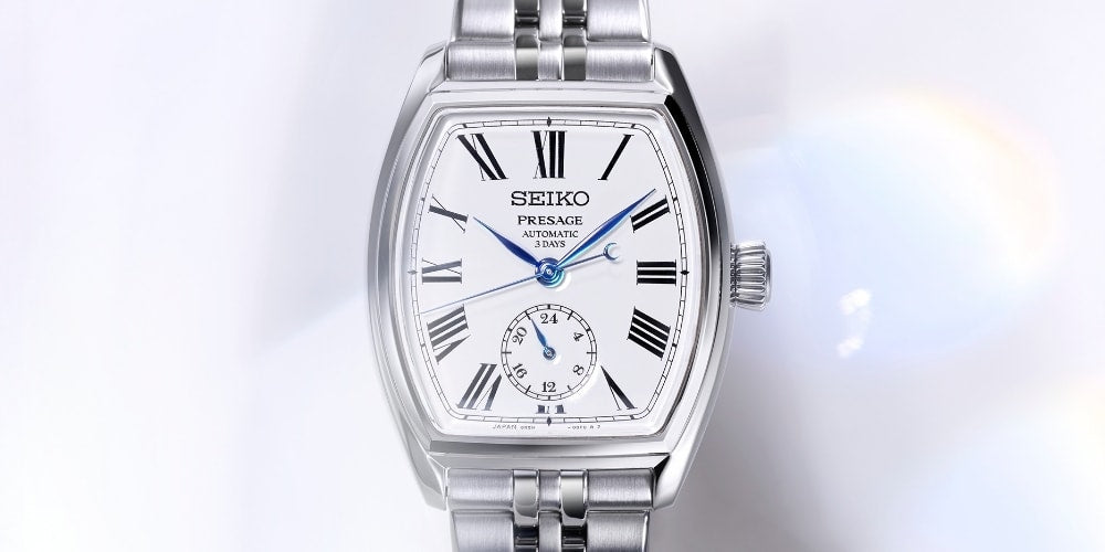Seiko Wprowadza Nową Tonneau-kształtną Zegarek w Serii Presage Classic