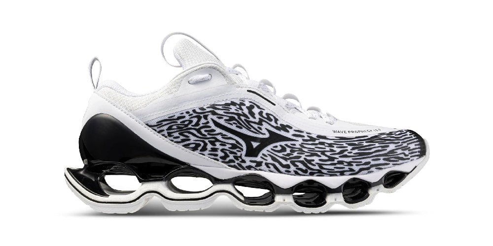 Odkryj Mizuno Wave Prophecy 13.2 w Kolorze Białym i Czarnym