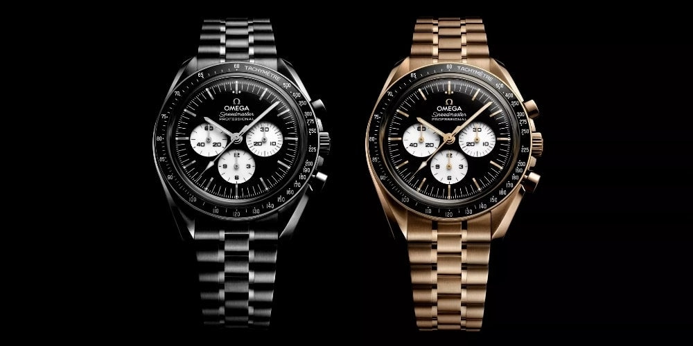OMEGA Rozpoczyna Rok z Dwiema Nowymi Speedmaster Moonwatch w Stylu "Reverse Panda"