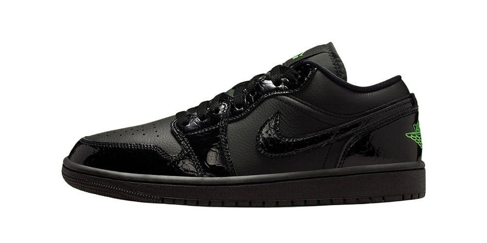 Odkryj Nowy Air Jordan 1 Low “Black/Scream Green” - Hype dla Fanów Sneakersów!