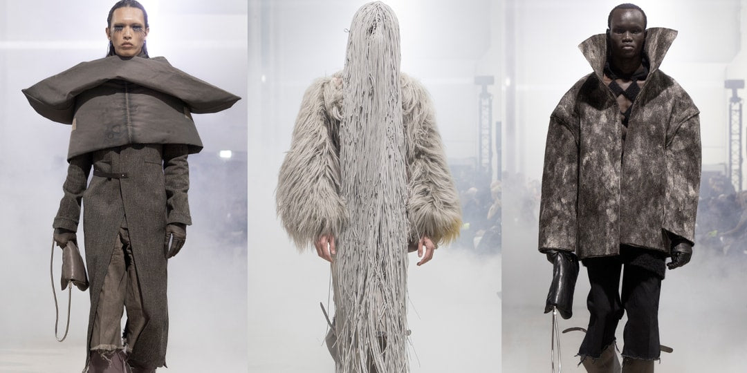 Rick Owens FW26: Industrial Armor i Parodia Władzy w Nowej Kolekcji