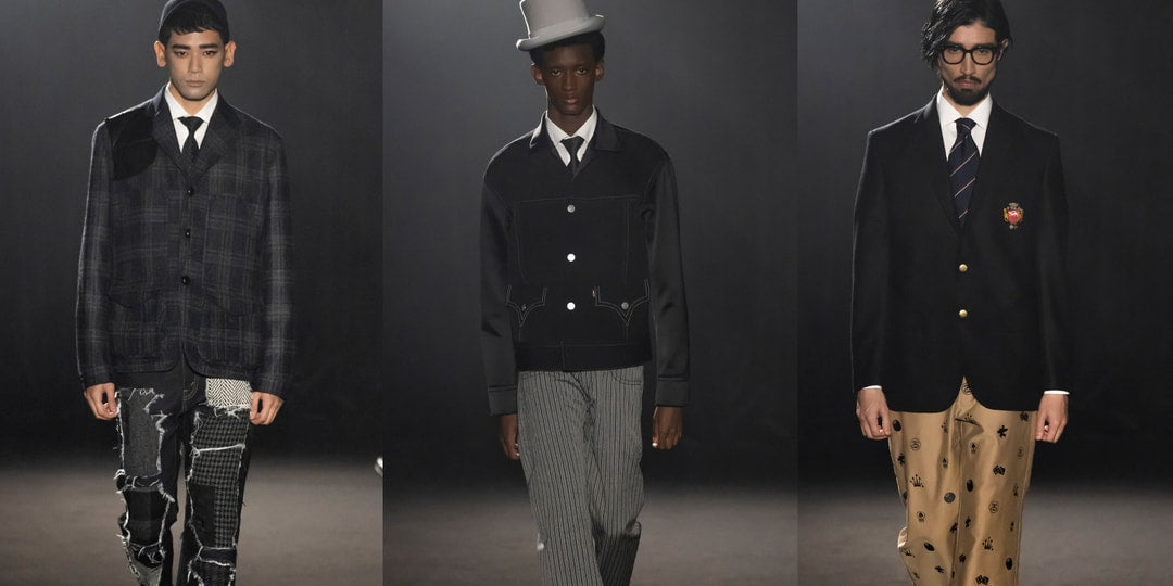 Junya Watanabe MAN FW26: Połączenie Jazzu, Ivy i Paryskich Ulic