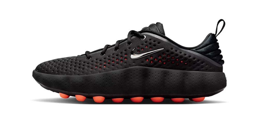 Nike Mind 002 w Klasycznej Palecie "Black/Hyper Crimson" – Nowy Hype w Streetwearze!