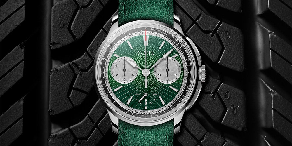 Nowy Chronograf Czapek: Faubourg de Cracovie “Crossroads” w Kolorze Victory Green