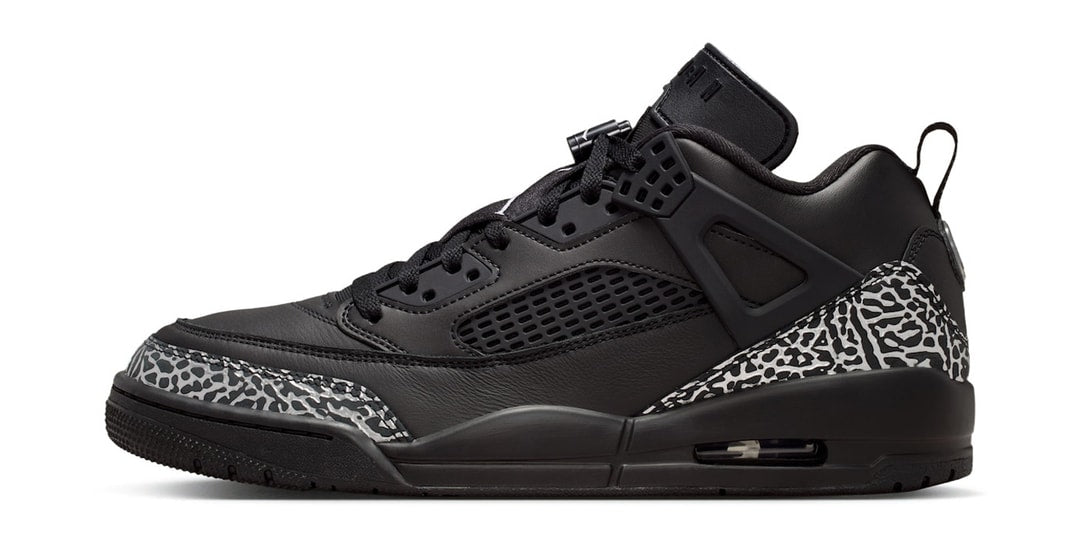Nowość od Jordan Brand: Spizike Low w stylu "Black/Metallic Silver"