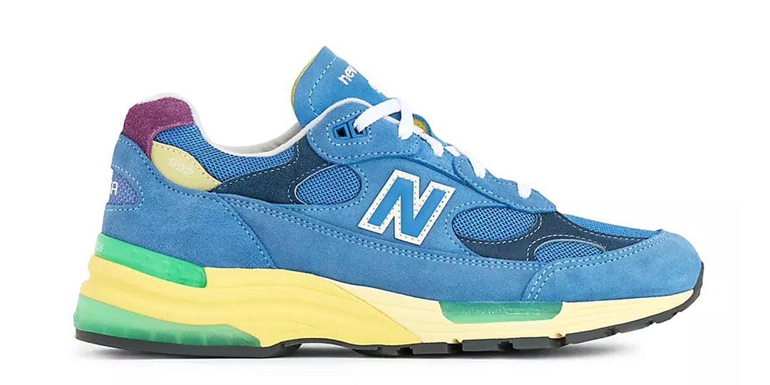 Nowości od New Balance: Model 992 w Kolorystyce "Sea Stone/Green Apple/Maize"