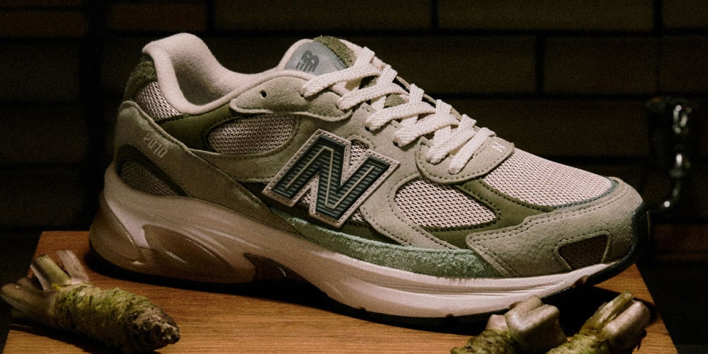 Nowa Kolaboracja New Balance i atmos: Sneakersy ABZORB 2010 „Wasabi”