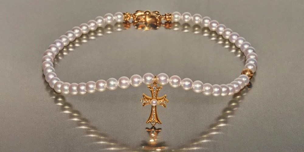 MIKIMOTO i Chrome Hearts: Nowa Kolekcja Biżuterii w 22K Złocie